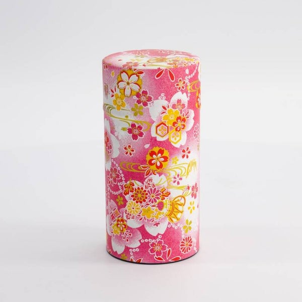 Theebus ''Bloemen roze'' (M-CNB-17320)