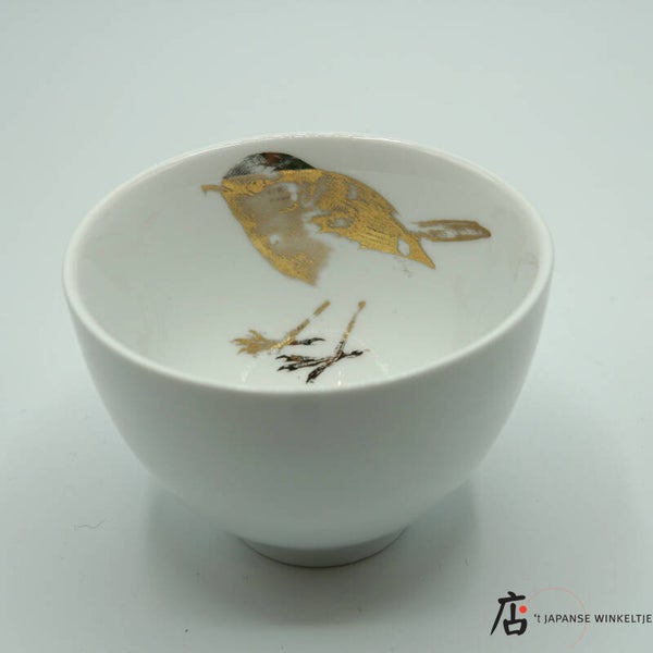 Haruka Matsuo  pottenbakster, Yunomi (湯呑) theekop Ø 9cm 6,5cm hoog (K-Haru-5A)