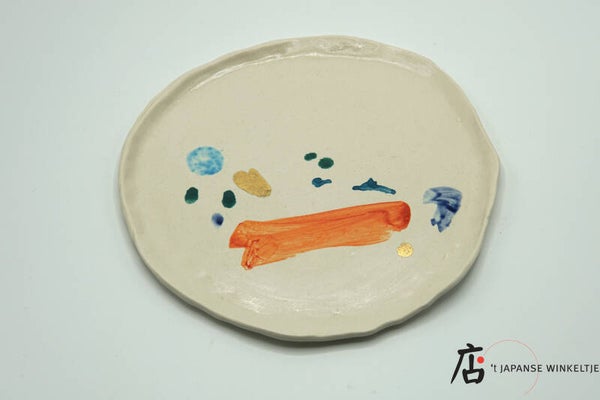 Bord Ø 21,5 cm van Haruka Matsuo (K-Haru-25 Y), op aanvraag