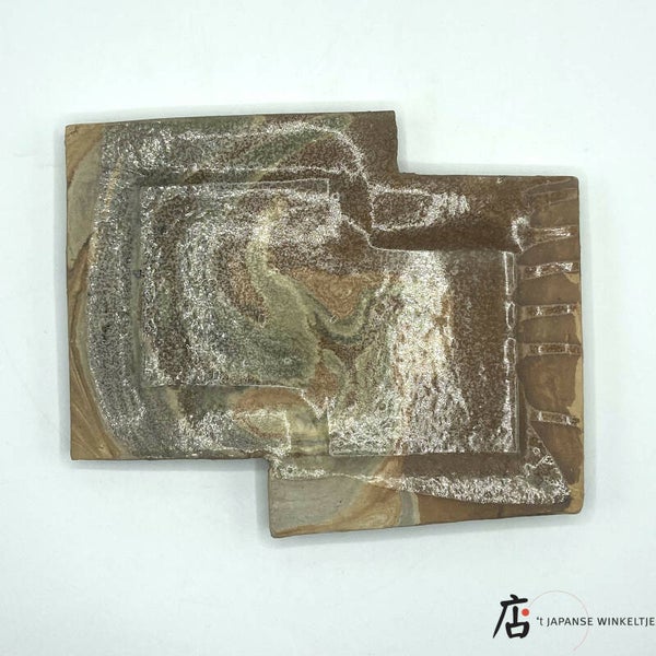 Chuzara (中皿) schaal/bord rechthoek 20 cm x 26 cm (K-Hooge-IX13H-C)