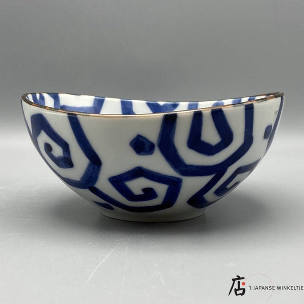 Hachi / kleine kom haakse motieven Ø 13 cm 5,5 cm hoog (K-Kigu11-39)