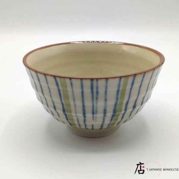 Ochawan (お茶碗) rijstkom Ø 11 cm, 6 cm hoog (K-Kigu-8)