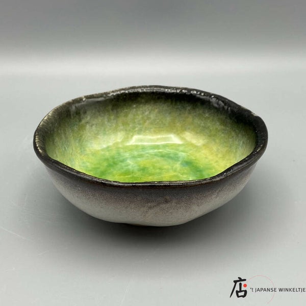 Schaaltje groen rond Ø 12,5 cm (K-Kigu11-20)