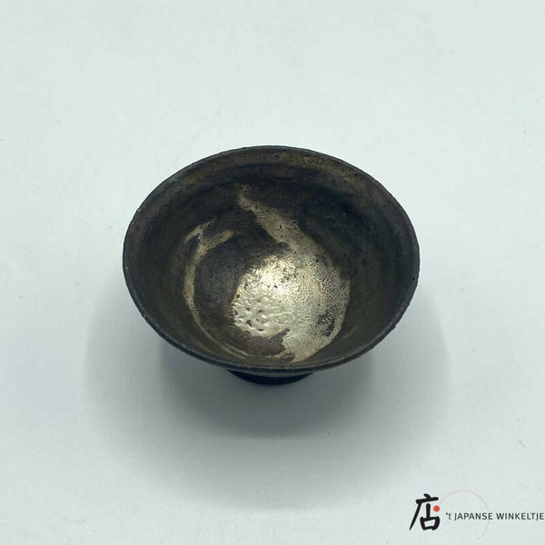 Ochoko (おちょこ) sake kommetje Ø 7,5 cm 3,5 cm hoog (K-Oga-7)
