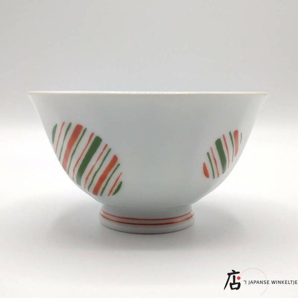 Ochawan (お茶碗) rijstkom Ø 11,7 cm, 6,5 cm hoog (K-Sai-13351e)