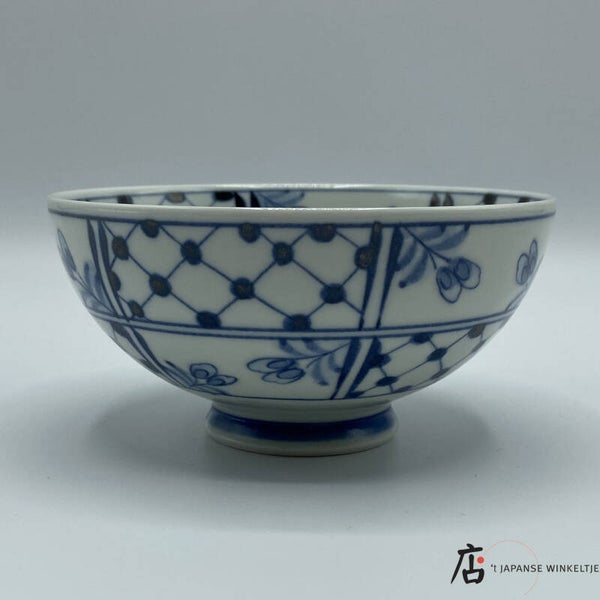 Ochawan (お茶碗) rijstkom Ø 11,5 cm, 6 cm hoog (K-Sai-19548 A)