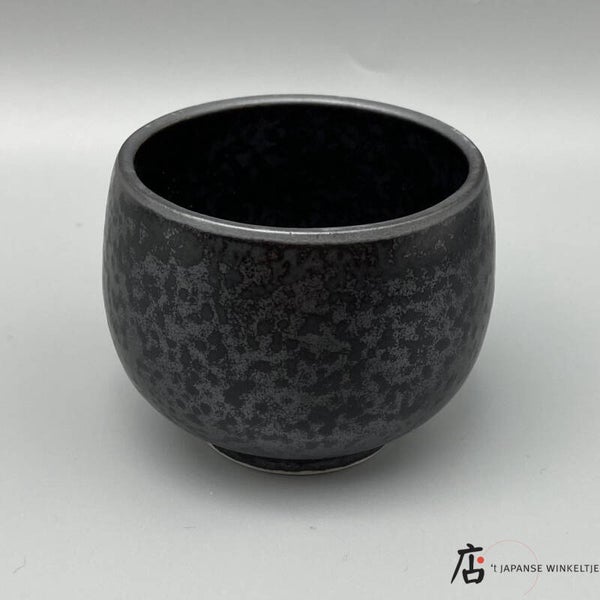Sake kommetje zwart (K-Touga18-18a)