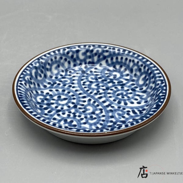 Kozara / schaaltje octopusmotief Ø 8,5 cm (K-Kigu11-95)