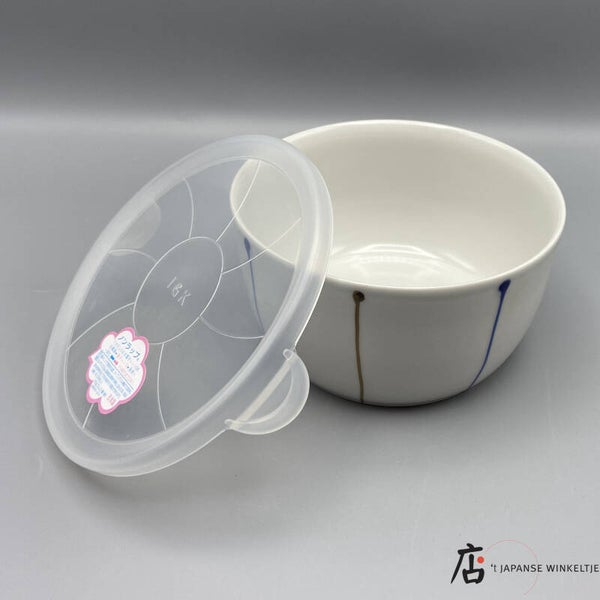 Kobachi (小鉢) kom met deksel (maat L) Ø 13,5 cm 7,5 cm hoog (K-Sai-52715L)