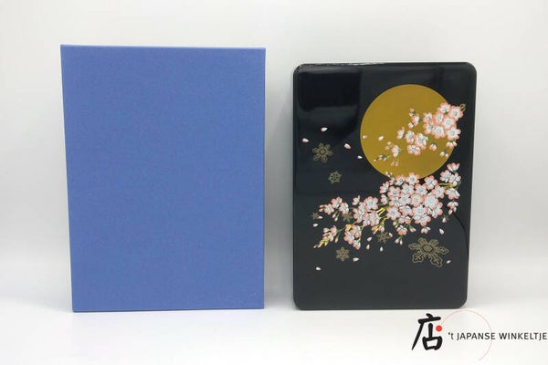 Briefkaartendoos van kunststof "Setsugetsuka" 21 x 16 x 4,5 cm (Ku-Sozo-2802)
