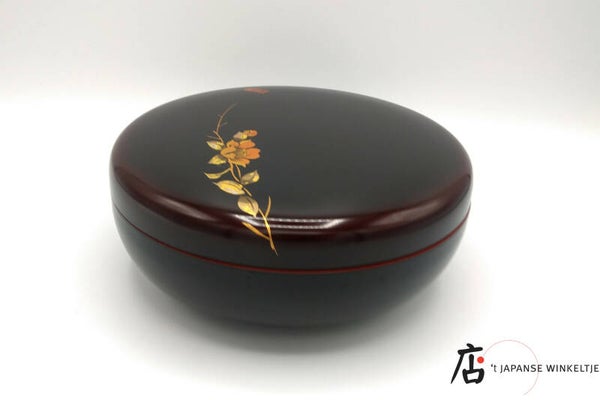 Koekjesdoos met bloemmotief (Ku-Sozo-5306)