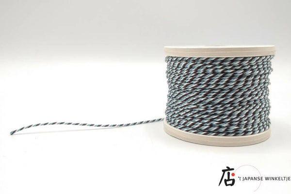 Kumihimo zijden koord # 11, dikte 1 mm