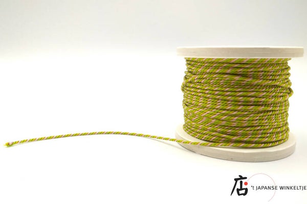 Kumihimo zijden koord # 1, dikte 1 mm