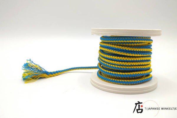 Kumihimo zijden koord # 47, dikte 3 mm