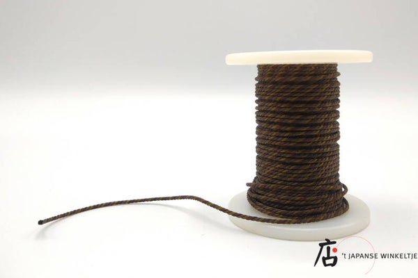 Kumihimo zijden koord # 5, dikte 1 mm