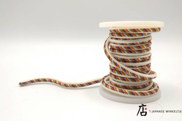 Kumihimo zijden koord # 53, dikte 3 mm