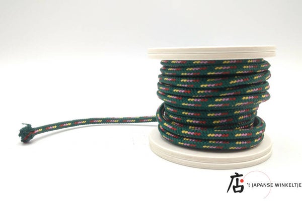 Kumihimo zijden koord # 55, dikte 3 mm