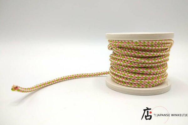 Kumihimo zijden koord # 58, dikte 3 mm
