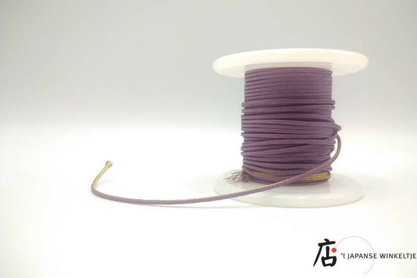 Kumihimo zijden koord # 79, dikte 1,5 mm