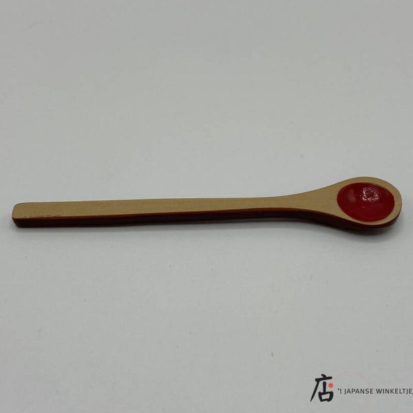 Houten lepeltje 9 cm lang (H-Chi-8515)