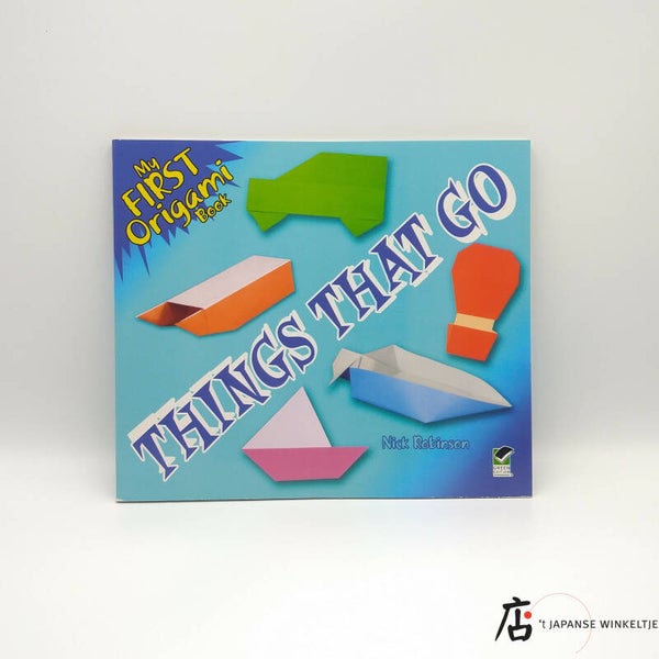 My First Origami Book: Things that Go (B-090-1-271)