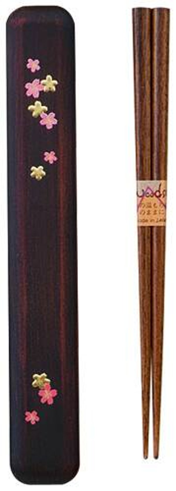 Eetstokjes met prachtig doosje Sakura motief (Ku-Take-66113)