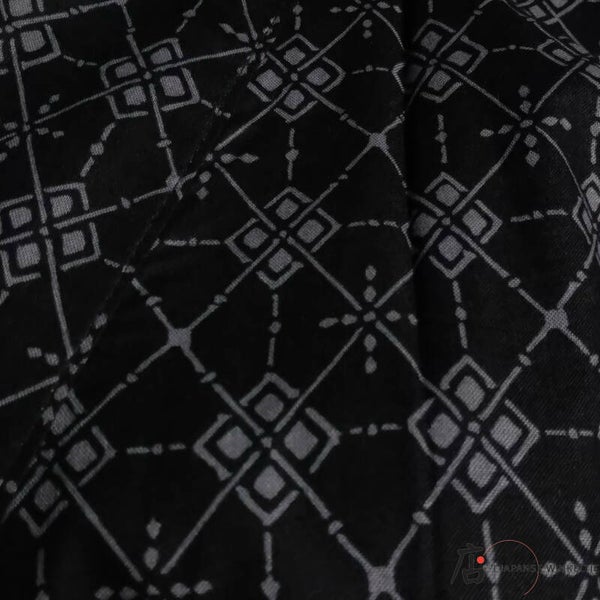Yukata heren zwart met patroon (T-Yuk-H979)