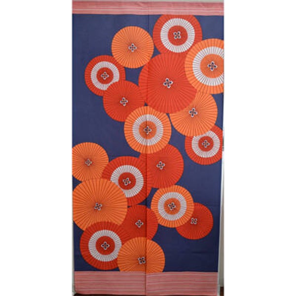 Noren "Parasols", 85 x 170 cm (T-Noren-2C)