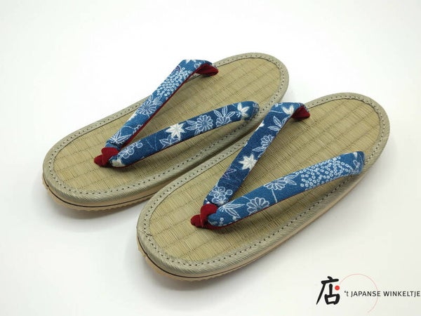 Japanse sandalen / Zori lichtblauw 5 (D-TS-24)