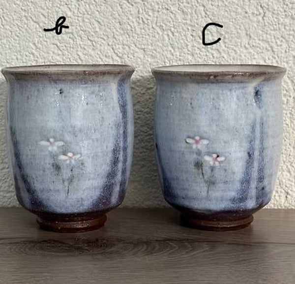Mok Hagi ware Yuka Matsuo (K-TA-YM-1b & 1c)