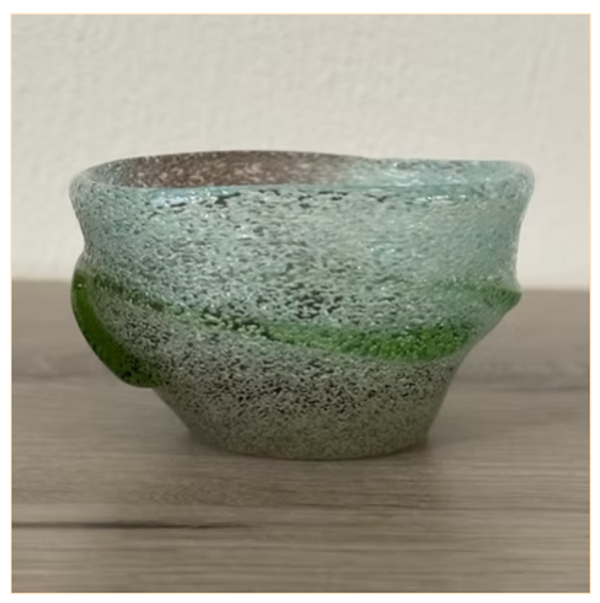 Glass sake cup (CC22)