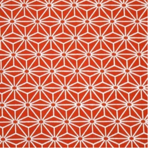 Furoshiki ''Asanoha'' rood (T-FC-11)