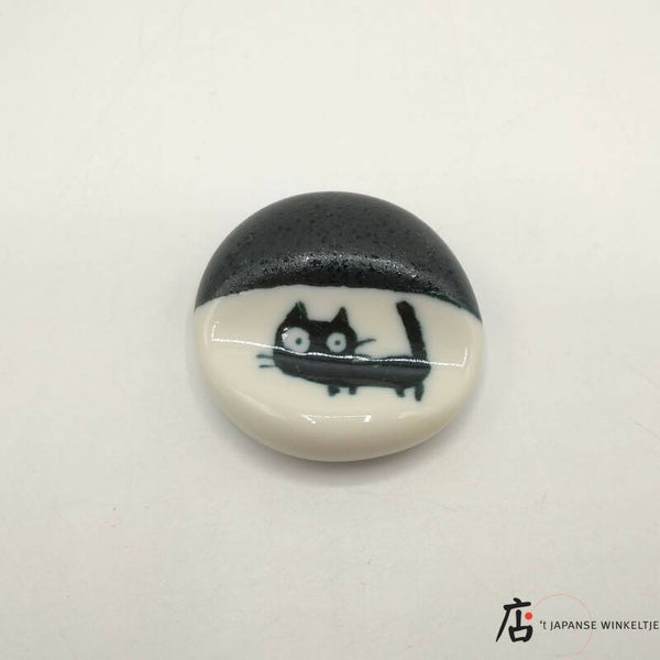 Hashioki Kat zwart 黒猫 (K-Kigu11-1D)