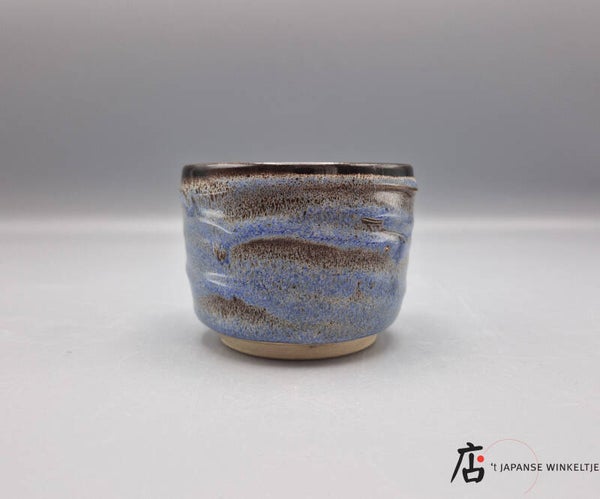 Yunomi  handgemaakt Fukanzen Ceramics Ø 8 cm 6,5 cm hoog (K-FC-8)