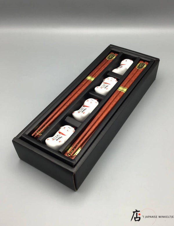 Eetstokjes set "Neko"  (K-EM-6006230)