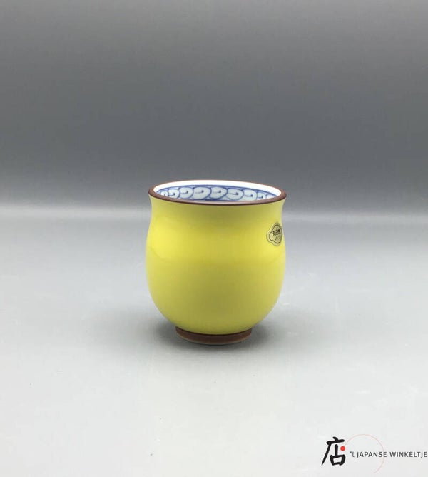 Yunomi / theekop geel (K-Kigu-22-61)