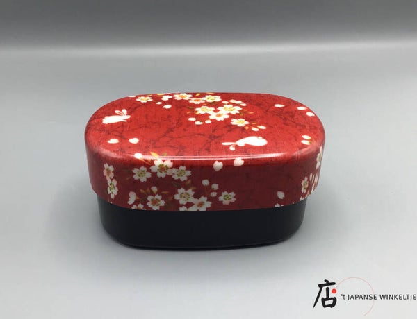 Bento sakura rood (Ku-Ber-50136)