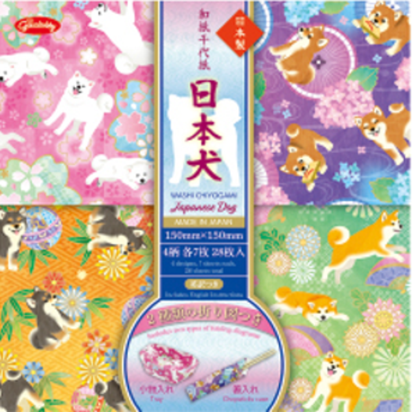 Origami washi Chiyogami (P-ori-23-2086)