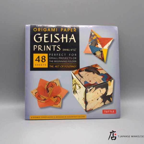 Origami papier "Geisha Prints" 17x17 cm, 48 bl. (P-Ori-Tut-4819)