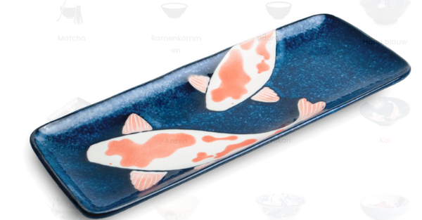 Sushi plate Koi (K-EM-41204)