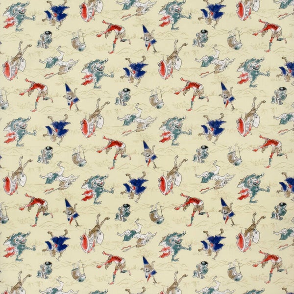 Furoshiki ''bovennatuurlijke wezens-yokai" (T-FURO-23)