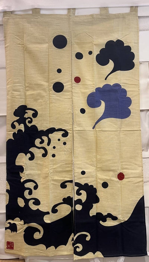 Noren "Nami beige" (T-Noren-12B)