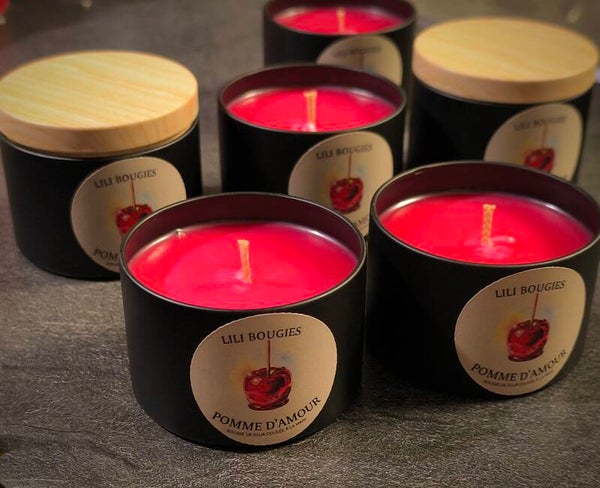 Bougie pomme d amour