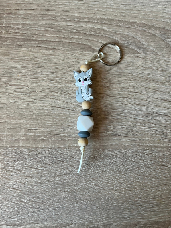 Sleutelhanger met kat