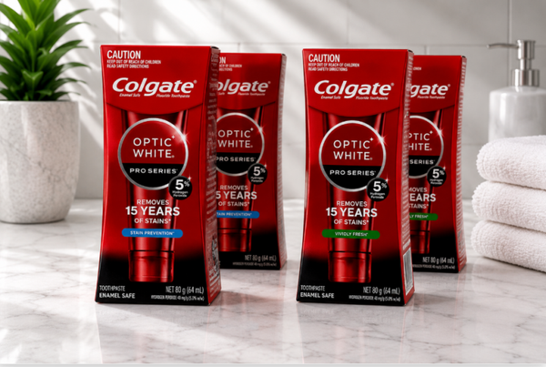 Colgate Optic White Pro series toothpaste