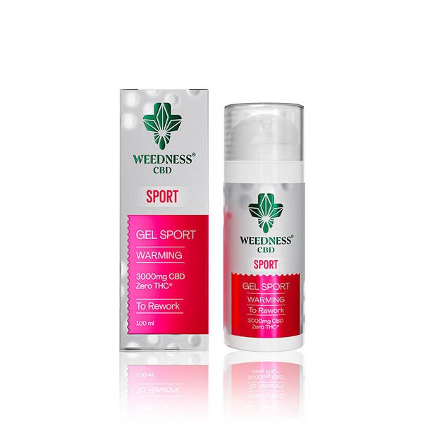 Gel Desportivo Weedness (Efeito Quente) 3000 mg CBD