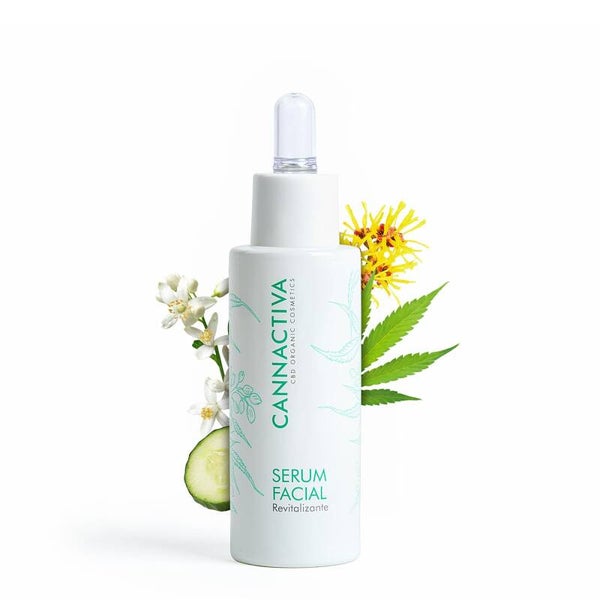 Sérum facial Ácido Hialurónico + CBD + Vitamina C (30ml)