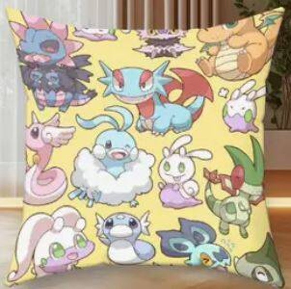 Dragon Types Pokémon Cushion Cover