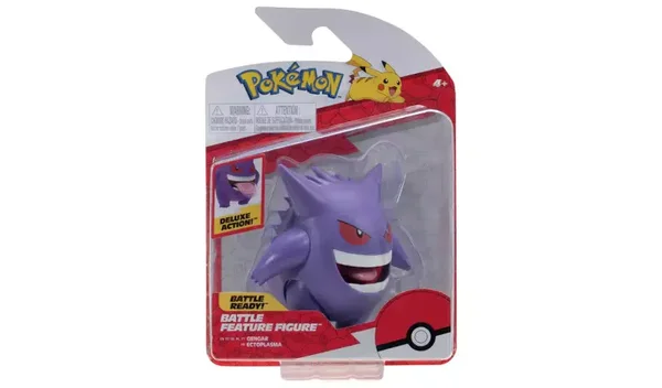 Gengar 4.5 Inch Battle Feature Figure