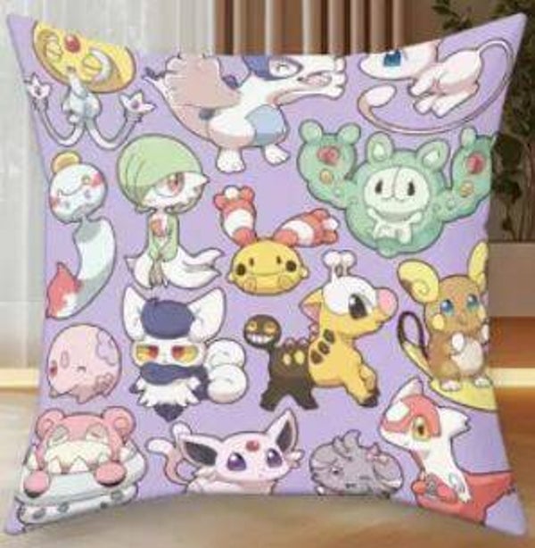 Cute Pokémon Cushion Cover